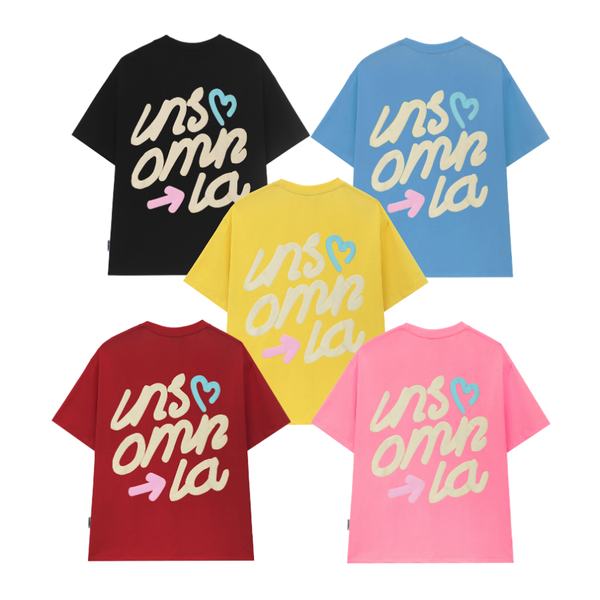 Áo Thun Oversize 280GSM In Phồng Ver 1 INSOMNIA Unisex Local Brand - TS039