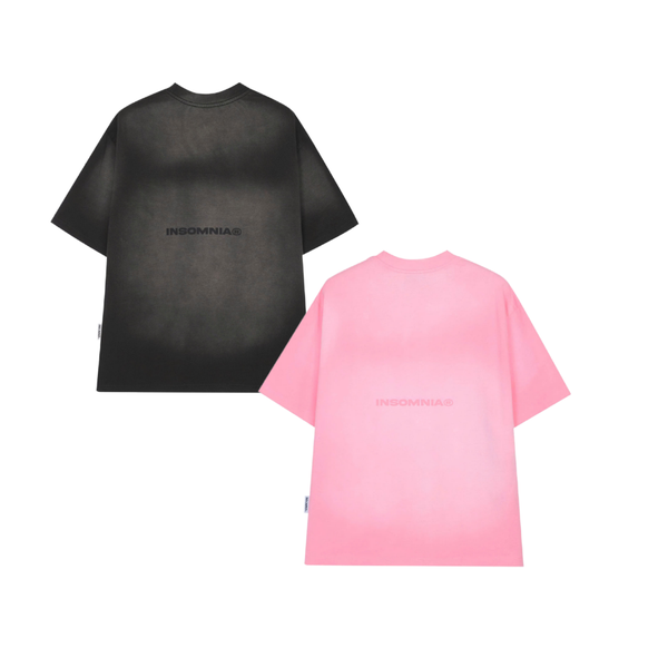 Áo Thun Wash Số 25 INSOMNIA Form Oversize Unisex - TS048