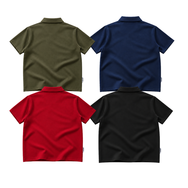 [NEW ARRIVAL] Áo Polo Cotton Waffle Basic Form Boxy Thêu Logo INSOMNIA - TS087