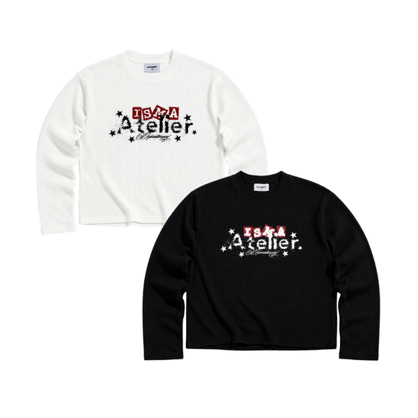 [NEW ARRIVAL] Áo Thun Long Sleeve Cotton Waffle In Lụa Trame ISMA Atelier - TS090