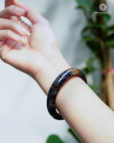 Vòng Nguyên Khối Pietersite - Đá Giông Bão