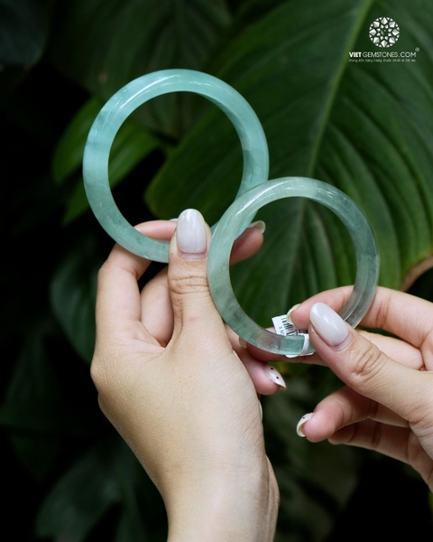 Vòng Nguyên Khối Hải Lam Ngọc - Aquamarine