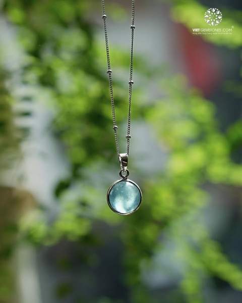 Mặt Dây Chuyền Hải Lam Ngoc- Aquamrine