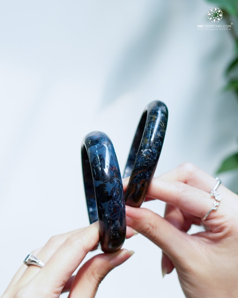 Vòng Nguyên Khối Pietersite - Đá Giông Bão