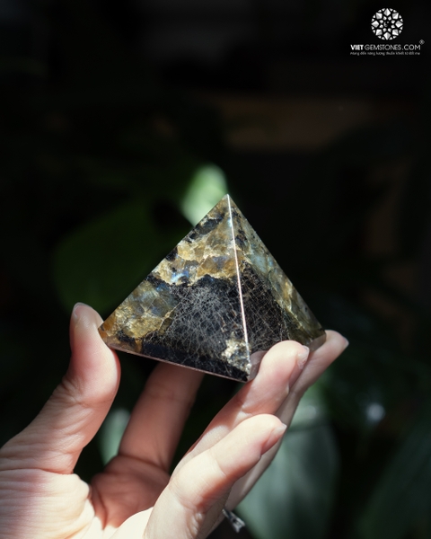 Kim Tử Tháp Hắc Nguyệt Quang - Labradorite