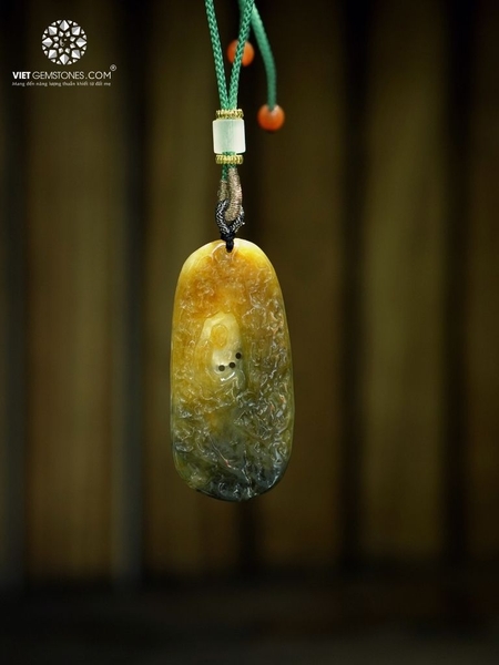 Mặt Dây Chuyền Ngộ Đạo Cẩm Thạch - Jadeite 04