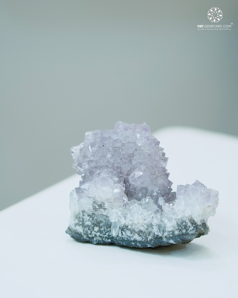 Bụi Tinh Thể Thạch Anh Tím - Amethyst