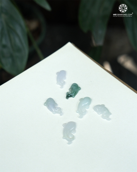 Mặt Dây Chuyền Ngư Linh Như Vận Cẩm Thạch