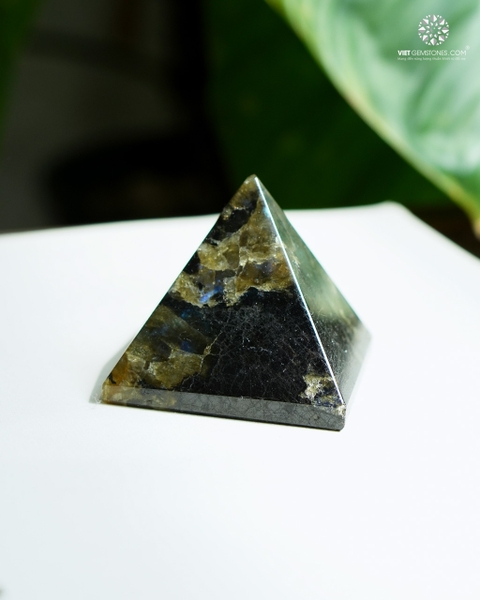 Kim Tử Tháp Hắc Nguyệt Quang - Labradorite