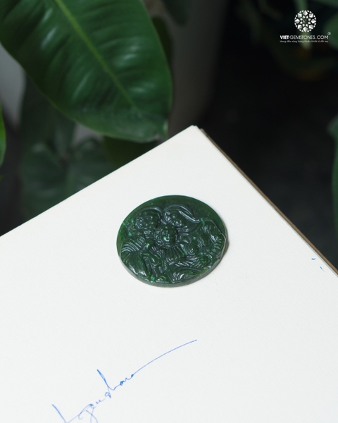 Mặt Dây Chuyền Gia Đình Công Giáo Ngọc Bích