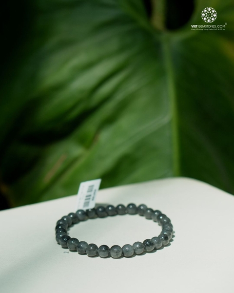 Vòng Tay Cẩm Thạch Ô Kê Chủng 6mm