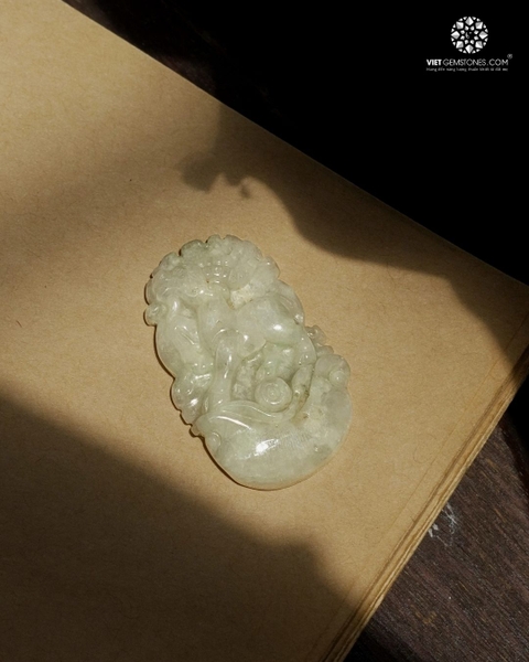 Móc khóa 12 Con Giáp Cẩm Thạch - Tuổi Mùi