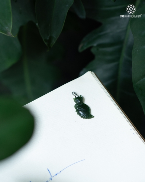 Mặt dây chuyền Hồ Ly Ngọc Bích