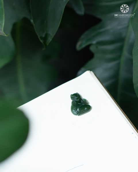 Mặt dây chuyền Hồ Ly Ngọc Bích