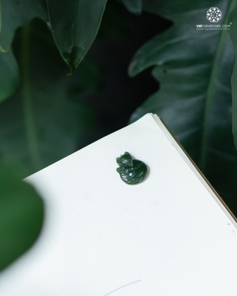 Mặt dây chuyền Hồ Ly Ngọc Bích