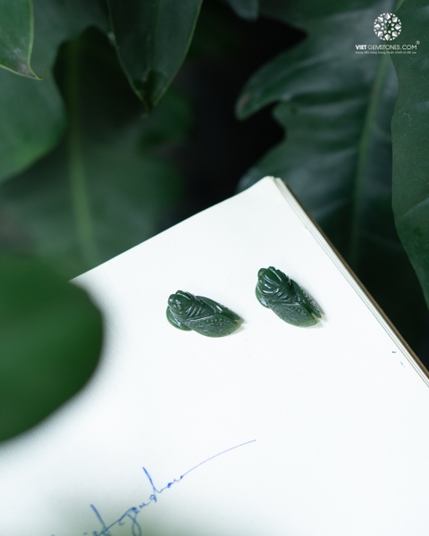Mặt dây chuyền Ngọc Thiền Ngọc Bích Nephrite