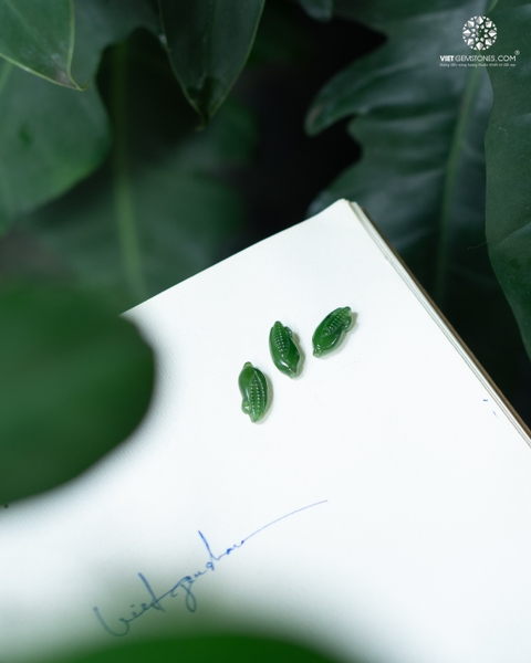 Mặt Dây Chuyền Trái Bắp Ngọc Bích