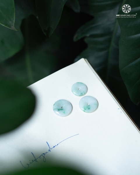 Mặt Dây Chuyền Đồng Điếu Cẩm Thạch Điểm Lý