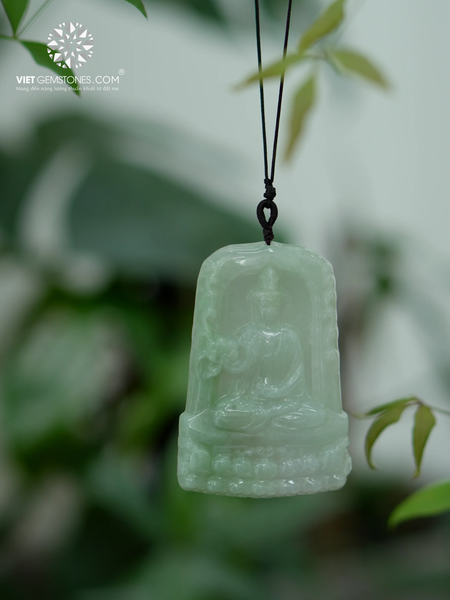 Mặt Dây Chuyền Quan Âm Cẩm Thạch - Jadeite