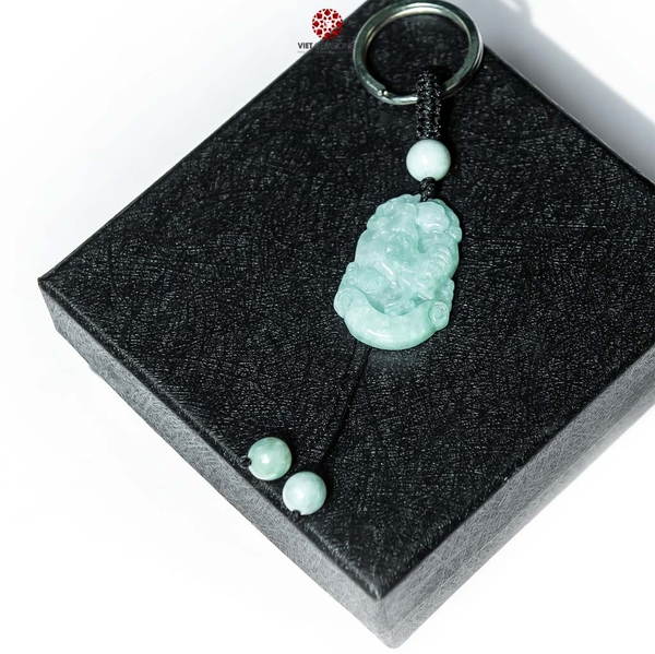 Móc khóa 12 Con Giáp Cẩm Thạch - Tuổi Dậu