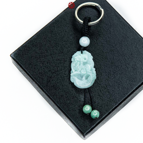 Móc khóa 12 Con Giáp Cẩm Thạch - Tuổi Mùi