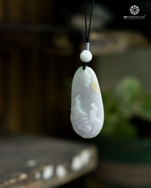 Mặt Dây Chuyền Bái Sư Cẩm Thạch - Jadeite 02