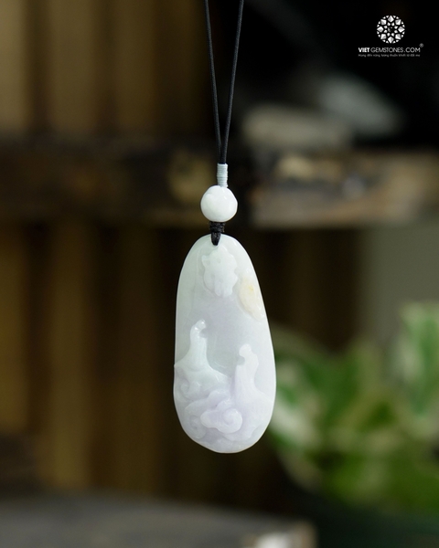 Mặt Dây Chuyền Bái Sư Cẩm Thạch - Jadeite 02