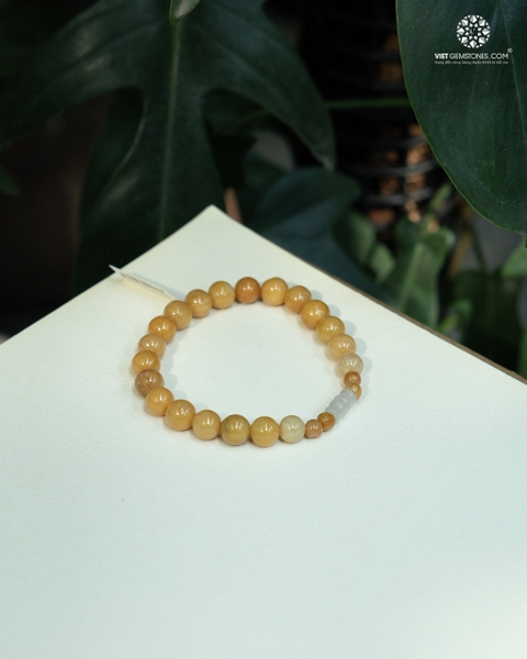 Vòng Tay Cẩm Thạch Hoàng Phỉ