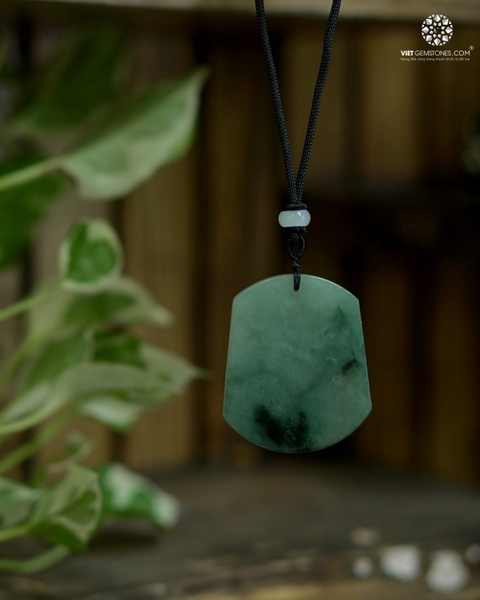 Mặt Dây Chuyền Vô Sự Bài Cẩm Thạch - Jadeite