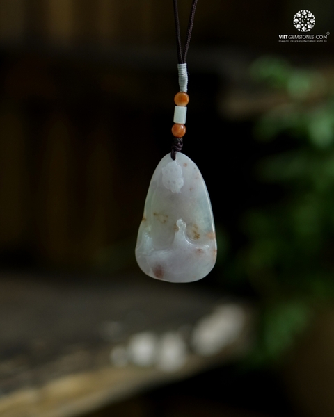 Mặt Dây Chuyền Bái Sư Cẩm Thạch - Jadeite