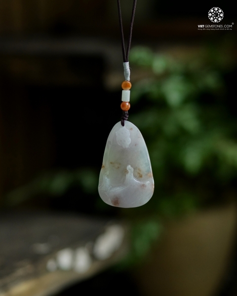 Mặt Dây Chuyền Bái Sư Cẩm Thạch - Jadeite