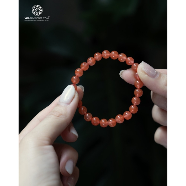 Vòng Tay Ngọc Nam Hồng 7mm