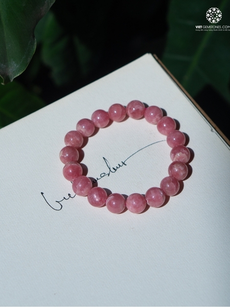Vòng Tay Đá Đào Hoa 11mm