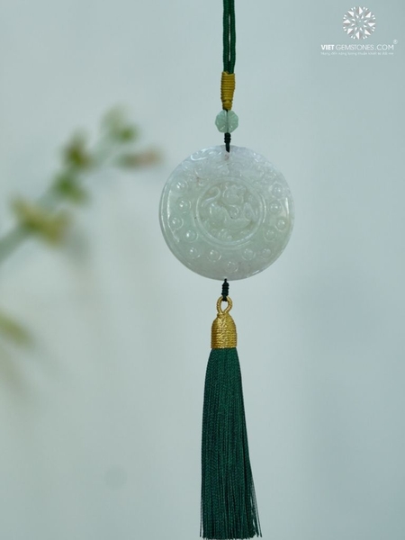 Ngọc Bội Treo Xe Cẩm Thạch - Jadeite