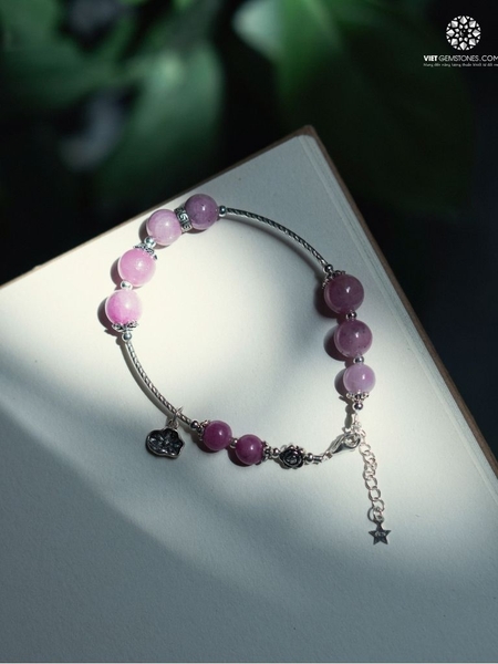 Lắc Tay Ruby Charm Bạc Thái 925