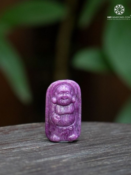 Mặt Dây Chuyền Phật Di Lặc Ruby