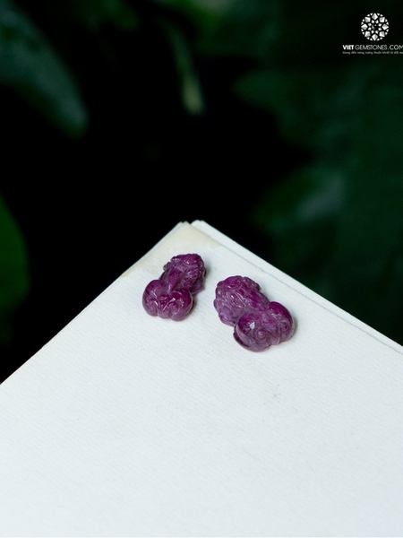 Mặt Dây Chuyền Tỳ Hưu Ruby