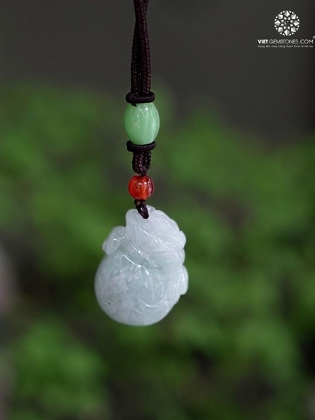 Mặt Dây Chuyền Túi Tiền Cẩm Thạch