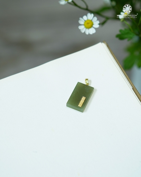 Mặt Dây Chuyền Vô Sự Bài Ngọc Hoà Điền