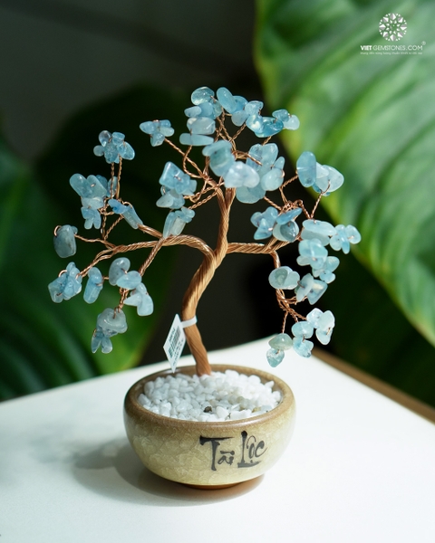 Cây Tài Lộc  -  Đế Khối Tinh Thể Thạch Anh