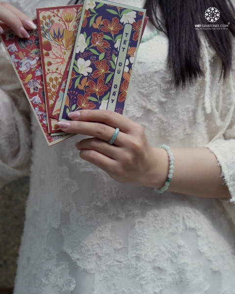 Chuỗi Cổ Cẩm Thạch Đa Bảo 6mm