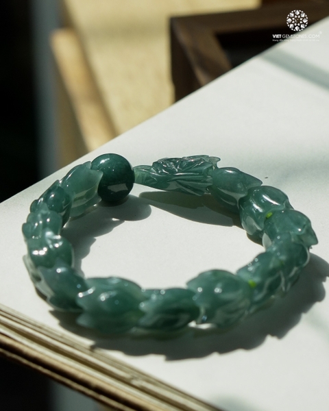 Vòng Tay Long Ẩn Lam Ngoc