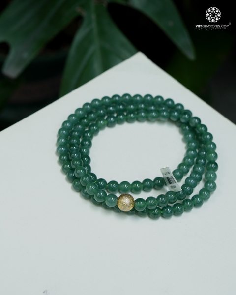 Cẩm Thạch Lam Nhạt 7mm