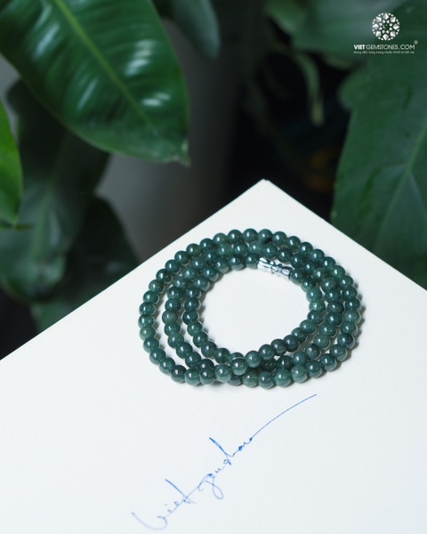 Chuỗi cổ cẩm thạch dầu