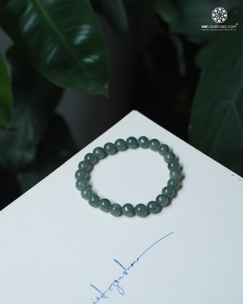 Vòng tay Cẩm Thạch dầu 8mm