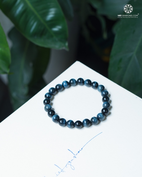 Vòng tay đá Mắt Đại Bàng Hawkeye stone VIP 08mm