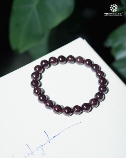 Vòng tay Ngọc Hồng Lựu- Garnet