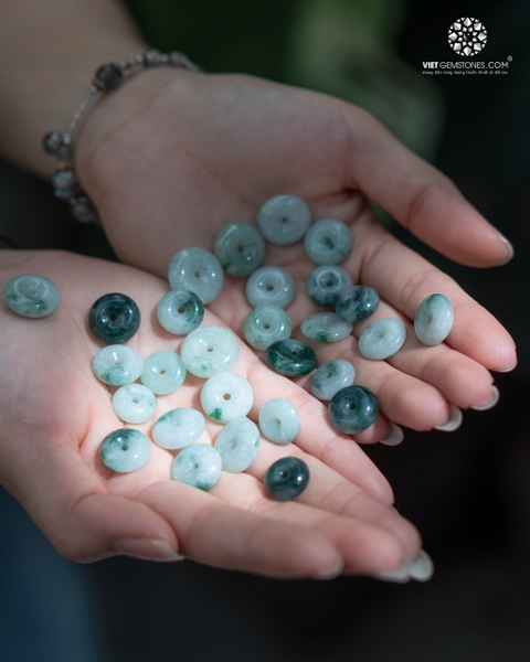 Mặt dây chuyền Đồng Điếu Cẩm Thạch S