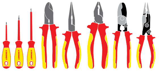 Bộ kìm và tua vít cách điện Signet