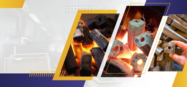 Premium-quality export charcoal factory with sawdust processing system, high-temperature briquette burning test, and briquette size measurement than nuong bbq khong khoi.